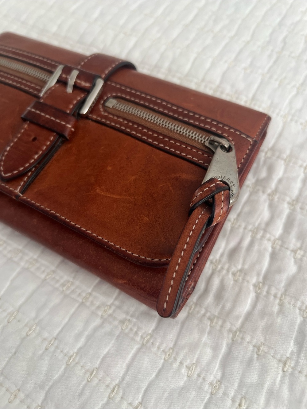 Vintage Mulberry Mabel Long Wallet in Brown - Picture 2 of 7